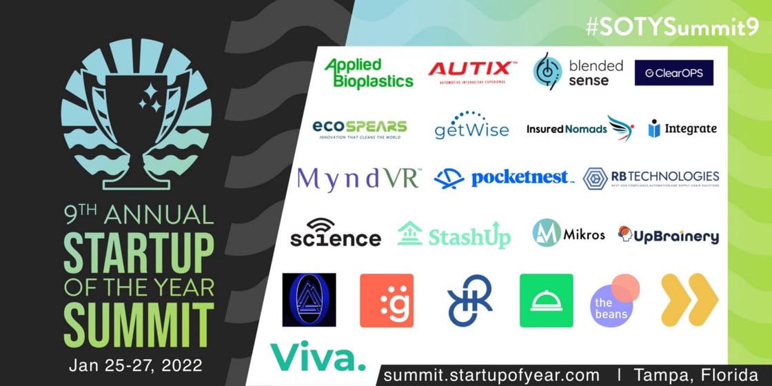 Startup of the Year Participants